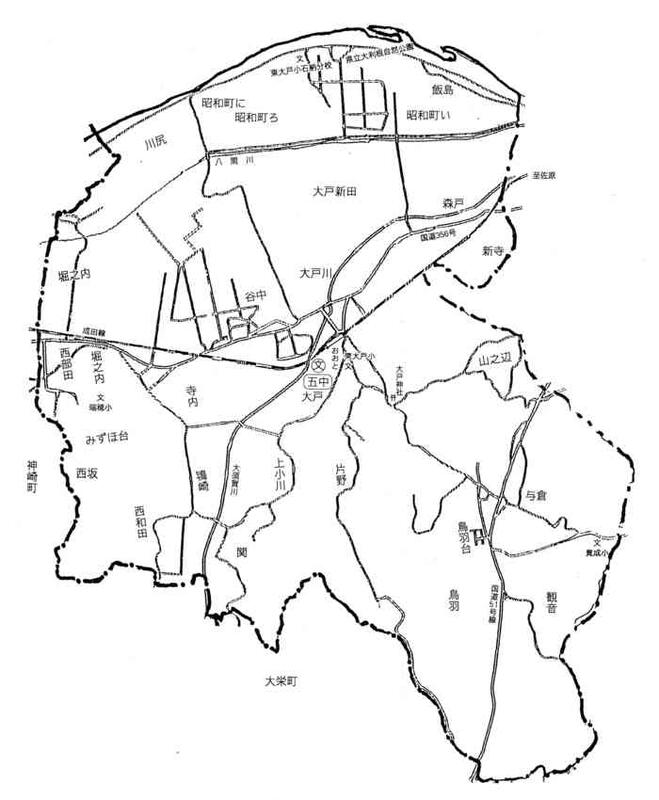 学区略図