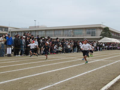 ２年生５０ｍ走
