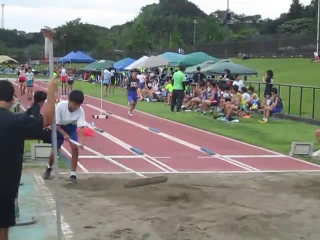 香取郡市陸上大会（１年幅跳び１）